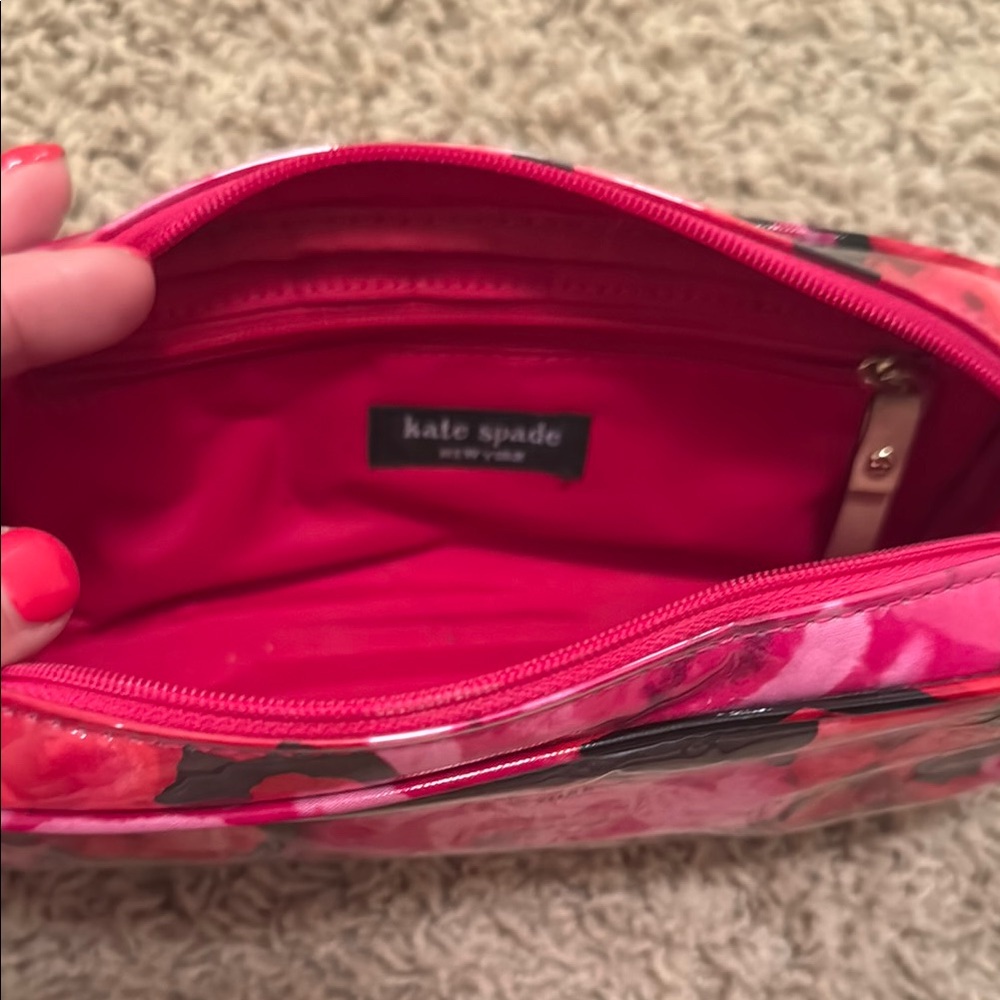Kate Spade Vibrant Floral Cosmetic Bag - Picture 2 of 2